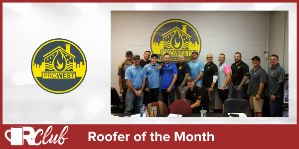 Roofer of the Month