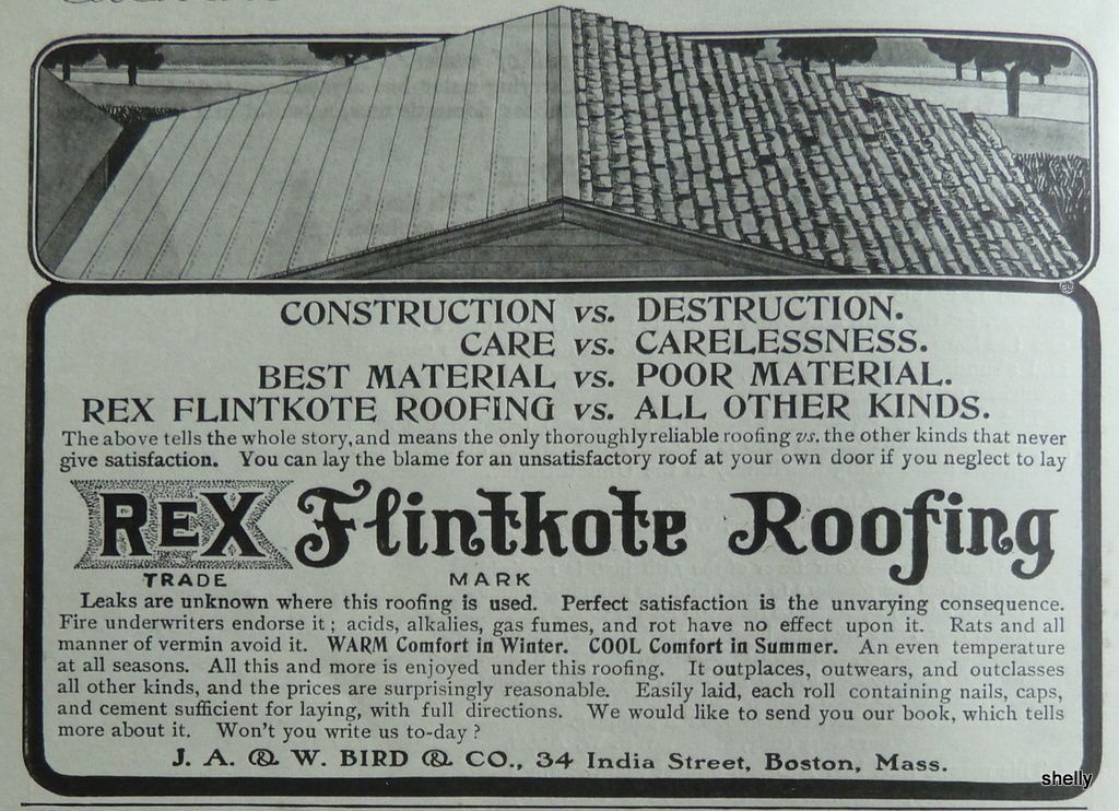 Old Roofing Ads