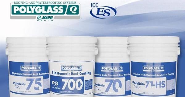 Polyglass New Elastomeric Roof Coating Systems