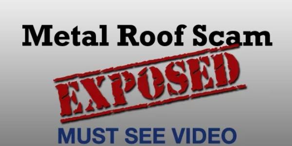 MRC Metal Roof Scam