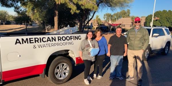 arizona family gets free roof