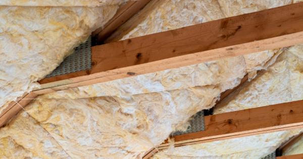 Insulation on rafters