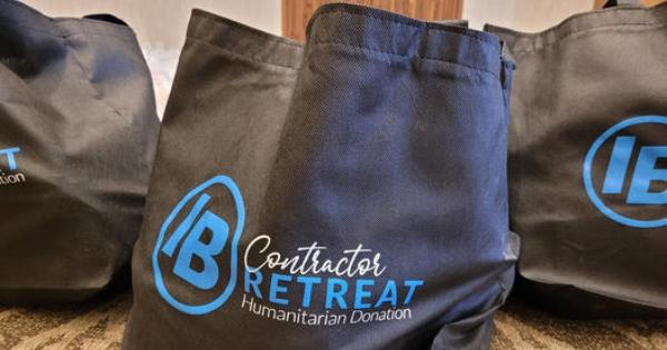 IB Roof Systems donation bags