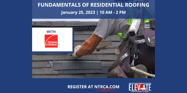 NTRCA Fundamentals of residential roofing NTRCA Fundamentals of residential roofing