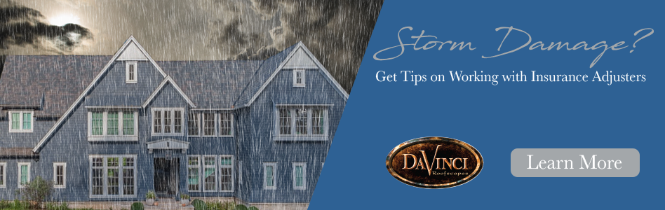 DaVinci - Billboard Ad - Storm Damage? Get Tips on Working With Insurance Adjusters