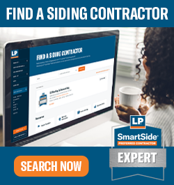 LP Building Solutions - Sidebar Ad - Find A Siding Contractor