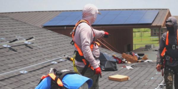 Spark Solar Roof Work Green Solution