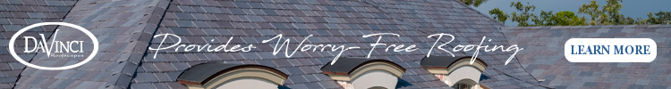 DaVinci - Banner Ad - DaVinci Provides Worry-Free Roofing