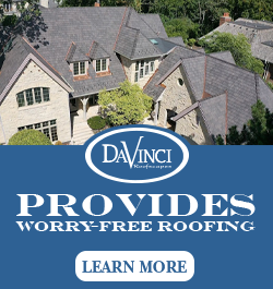 DaVinci - Sidebar Ad - DaVinci Provides Worry-Free Roofing
