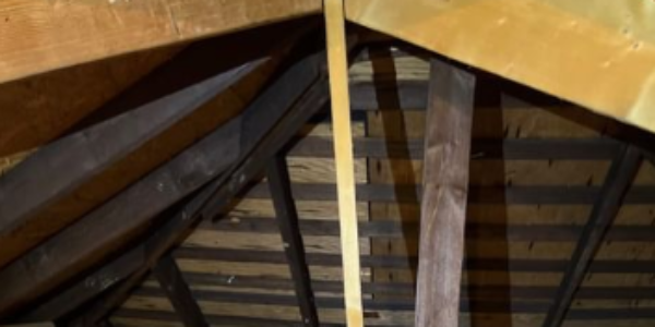 Q&A – When is an off-center attic beam a concern?