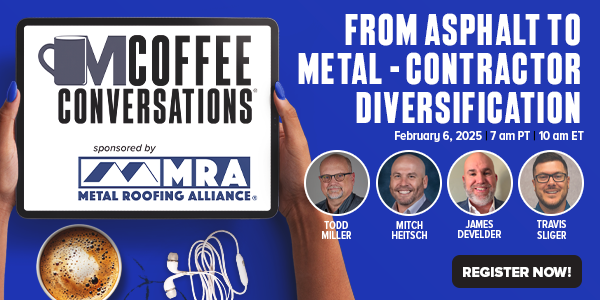 MCS Coffee Conversation: From Asphalt to Metal – Contractor Diversification MCS Coffee Conversation: From Asphalt to Metal – Contractor Diversification