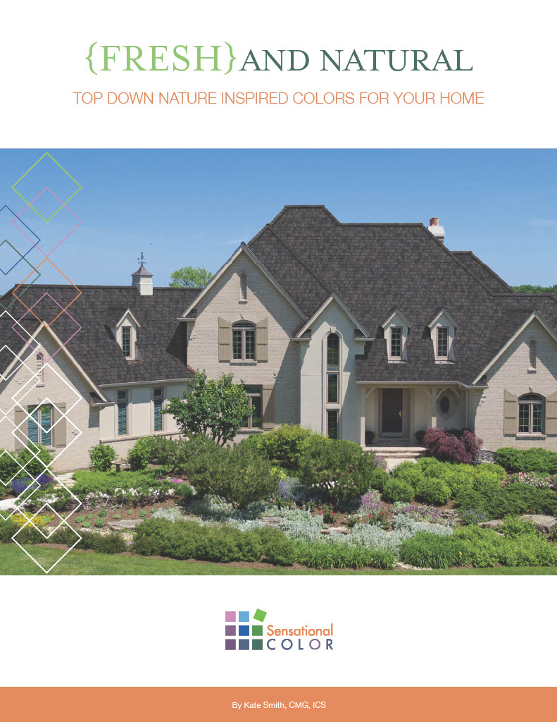 DaVinci Roofscapes - FRESH and natural: Top down nature inspired colors for your home