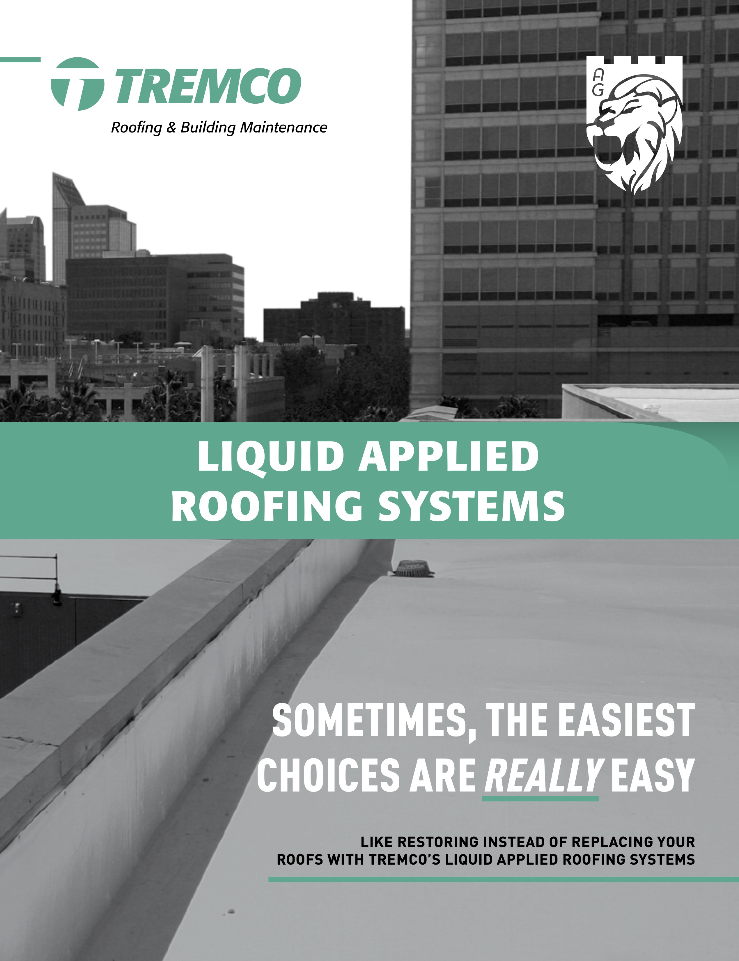 Liquid applied roofing systems brochure