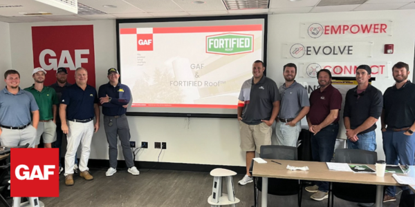 GAF - GAF Trains 350+ Contractors in FORTIFIED Roof™ Program