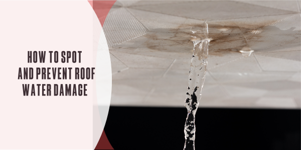 How to spot and prevent water damage