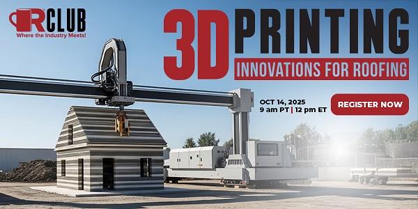 3D Printing Innovations for Roofing