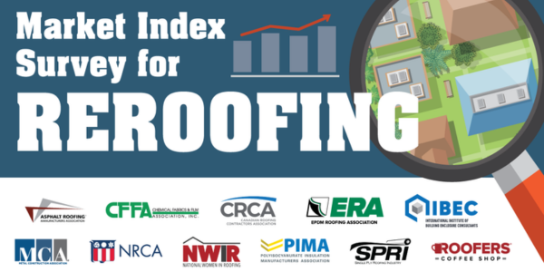 NRCA NRCA encourages roofing professionals to complete latest Quarterly Market Index Survey for Reroofing NRCA NRCA encourages roofing professionals to complete latest Quarterly Market Index Survey for Reroofing