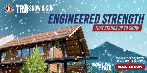 TRA Snow And Sun - MetalTalk - Engineered Strength That Stands Up To Snow - Register