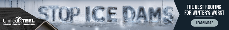 Westlake WRBP - Banner Ad - Stop Ice Dams (Unified Steel)
