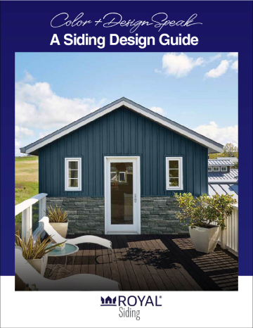 Color + Design Speak: A Siding Design Guide