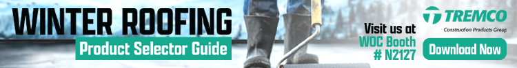 Tremco - Banner Ad - Winter Roofing (WOC 2026)