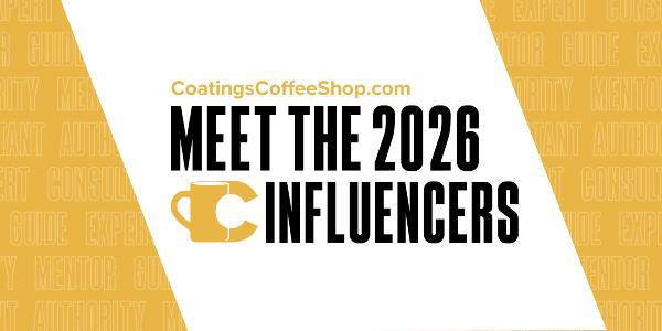 The Coffee Shops™ announce 2026 CoatingsCoffeeShop™ Coatings Influencers