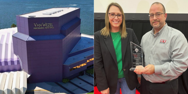 Coating project of performing arts center earns national recognition