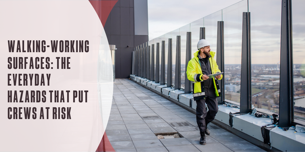 Walking-working surfaces: The everyday hazards that put crews at risk