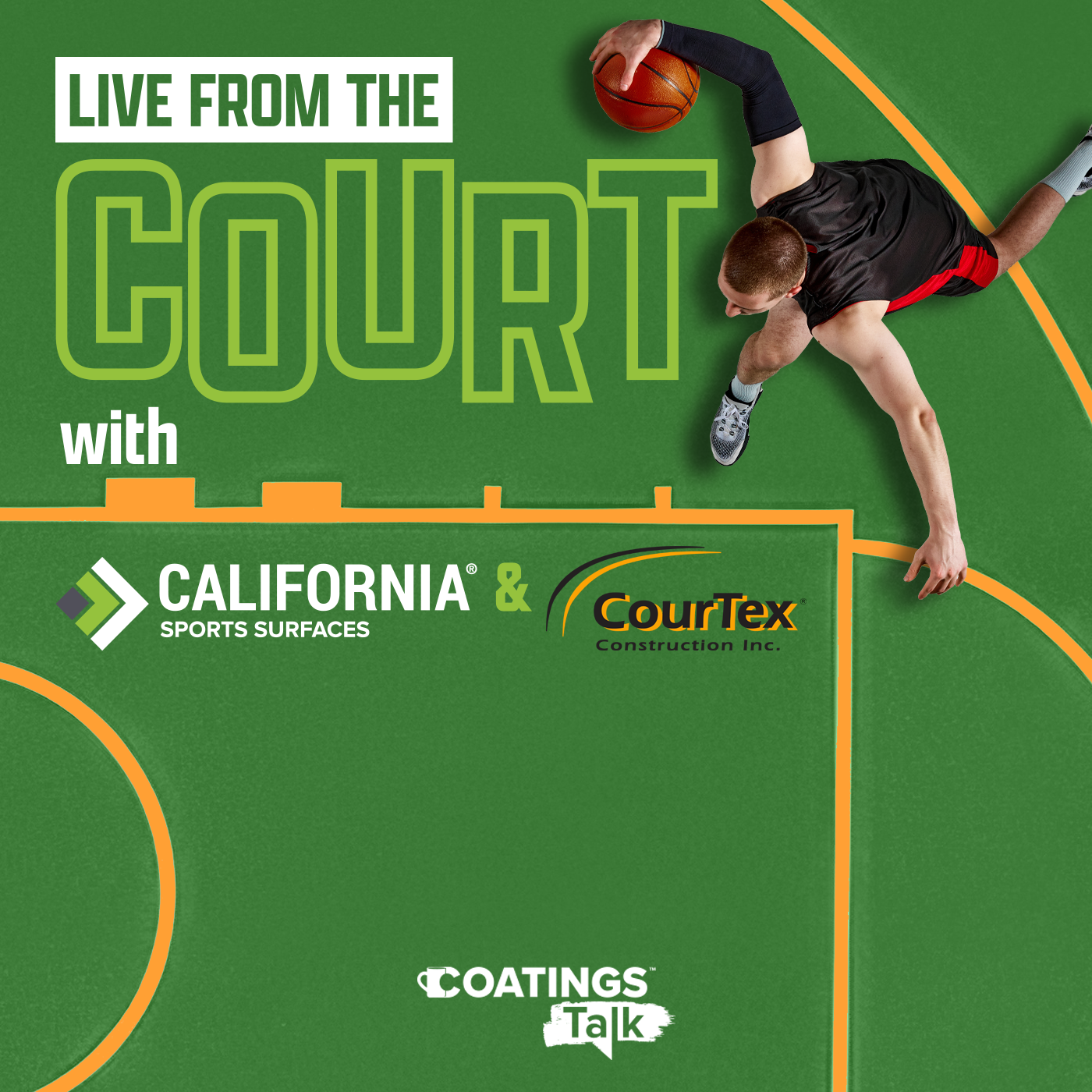California Sports Surfaces - Podcast - Live from the Court