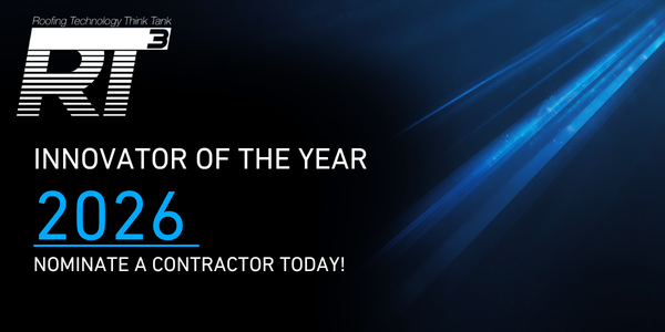 Roofing Technology Think Tank opens nominations for 2026 Innovator of the Year Award - made image
